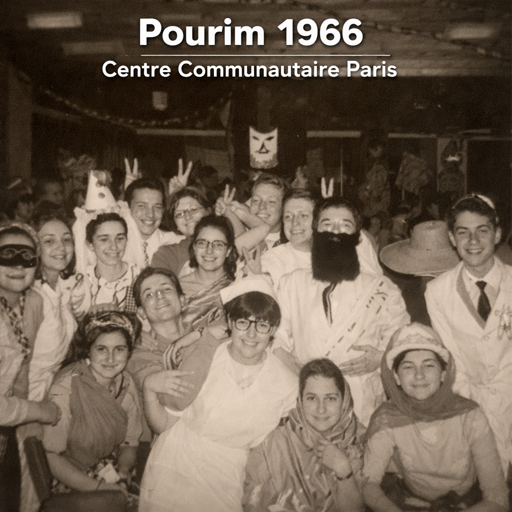 Pourim 1966 Nicole Okra